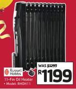 Russell Hobbs 11 Fin Oil Heater RHOH11