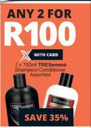 TRESemme Shampoo/ Conditioner-2x750ml