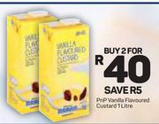 PnP Vanilla Flavoured Custard-2x1Ltr