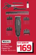 Wahl HomePro 11-Piece Hair Clipper Kit