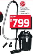 Hoover 28Ltr Wet & Dry Vacuum Cleaner HVC215