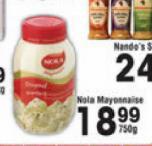 Nola Mayonnaise-750g