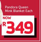 Pandora Queen Mink Blanket-Each