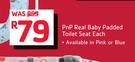 PnP Real Baby Padded Toilet Seat-Each