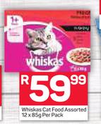 Whiskas Cat Food Assorted-12 x 85g Per Pack