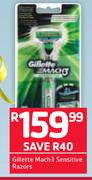 Gillette Mach 3 Sensitive Razors