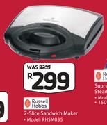 Russell Hobbs 2 Slice Sandwich Maker RHSM035