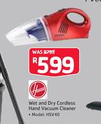 Hoover Wet And Dry Cordless Hand Vacuum Cleaner HSV40