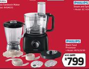 Philips Black Food Processor HR7628/90