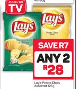 Lay's Potato Chips Assorted-2 x 125g