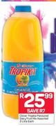 Clover Tropika Flavoured Dairy Fruit Mix Assorted-2Ltr Each 