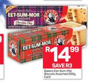 Bakers Eet-Sum-Mor Biscuits Assorted-200g Each
