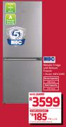 KIC 298Ltr Metallic Fridge With Bottom Freezer KBF630ME