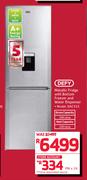 Defy 348Ltr Metallic Fridge With Bottom Freezer And Water Dispenser DAC555