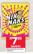 Simba Nik Naks Assorted-135g Each