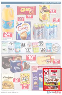 Pick n Pay  Gauteng, Free State, North West, Mpumalanga, Limpopo and Northern Cape : Unbeatable Savings (28 Jan - 03 Feb 2019), page 5