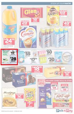 Pick n Pay  Gauteng, Free State, North West, Mpumalanga, Limpopo and Northern Cape : Unbeatable Savings (28 Jan - 03 Feb 2019), page 5