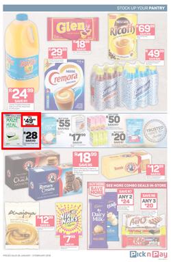 Pick n Pay  Gauteng, Free State, North West, Mpumalanga, Limpopo and Northern Cape : Unbeatable Savings (28 Jan - 03 Feb 2019), page 5