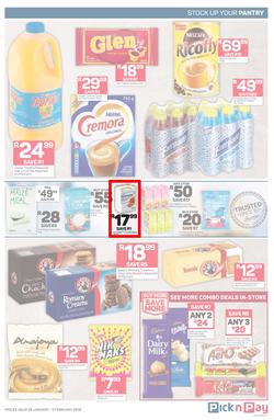 Pick n Pay  Gauteng, Free State, North West, Mpumalanga, Limpopo and Northern Cape : Unbeatable Savings (28 Jan - 03 Feb 2019), page 5