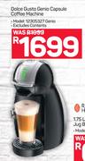 Dolce Gusto Genio Capsule Coffee Machine(12305327 Genio)
