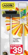 Floor Broom Or 200g Mop-Each