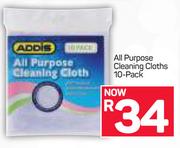 All Purpose Cleaning Cloths 10 Pack