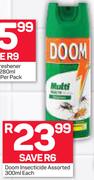 Doom Insecticide-300ml Each