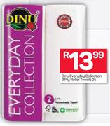 Dinu Everyday Collection 2 Ply Roller Towels-2's