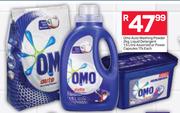 Omo Auto Washing Powder 2Kg, Liquid Detergent 1.5Ltr Or Power Capsules 17's-Each
