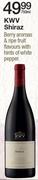 KWV Shiraz-750ml