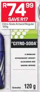 Citro Soda Antacid Regular-120g