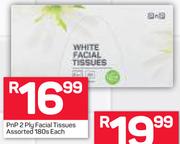 Pnp 2 Ply Facial Tissues-180's Each