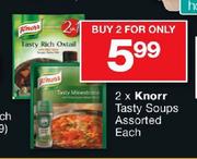 Knorr Tasty Soups Assorted-2's Each