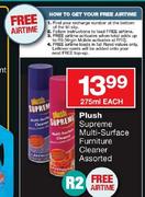 Plush Supreme Multi-Surface Furniture Cleaner Assorted-275ml Each
