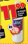 Jik Bleach Assorted-750ml
