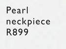 Sterling Silver Pearl Neckpiece