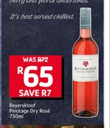 Beyerskloof Pinotage Dry Rose-750ml