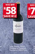 Spier Merlot Shiraz Pinotage Or Cabernet Sauvignon-750ml
