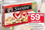 Bakers Snacktime Crackers-800g