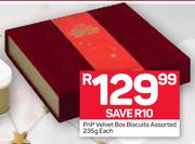 PnP Velvet Box Biscuits-235g Each