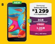Samsung Galaxy A2 Core LTE/HD Voice-MTN PayAsYouGo