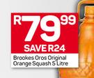 Brookes Oros original Orange Squash-5Liter