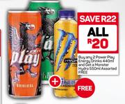 Power Play Energy Drinks 440ml-For All