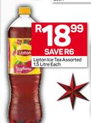 Lipton Ice Tea Assorted-1.5 Liter Each