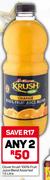 Clover Krush 100% Fruit Juice Blend Assorted-2x1.5Liter