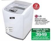 LG 14kg White Top Load Washing Machine T1450TEFT0