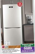 LG 271Ltr White Top Fridge Freezer GC-B379SVCK