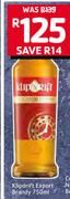 Klipdrift Export Brandy-750ml