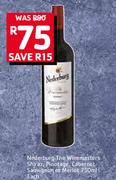 Nederburg The Winemasters Shiraz/Pinotage/Cabernet Sauvignon Or Merlot-750ml Each