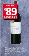 Thierry & Guy Fat Bastard Shiraz/Cabernet Sauvignon/Pinotage Or Merlot-750ml Each